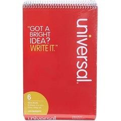 UNIVERSAL - Note Pads, Writing Pads & Notebooks Writing Pads & Notebook Type: Steno Book Size: 6 x 9 - Benchmark Tooling