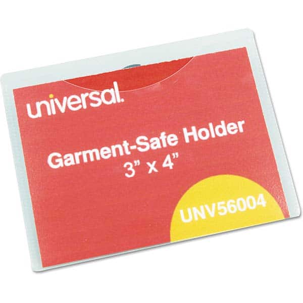 UNIVERSAL - Badge Holders Attachment Type: Clip-On Horizontal or Vertical Holder: Horizontal - Benchmark Tooling