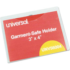 UNIVERSAL - Badge Holders Attachment Type: Clip-On Horizontal or Vertical Holder: Horizontal - Benchmark Tooling
