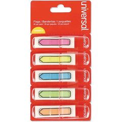 UNIVERSAL - Self-Stick Page Flags Style: Flag Color: Assorted - Benchmark Tooling