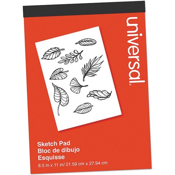 UNIVERSAL - Note Pads, Writing Pads & Notebooks Writing Pads & Notebook Type: Scratch Pad Size: 8-1/2 x 11 - Benchmark Tooling