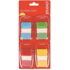 UNIVERSAL - Self-Stick Page Flags Style: Flag Color: Assorted - Benchmark Tooling