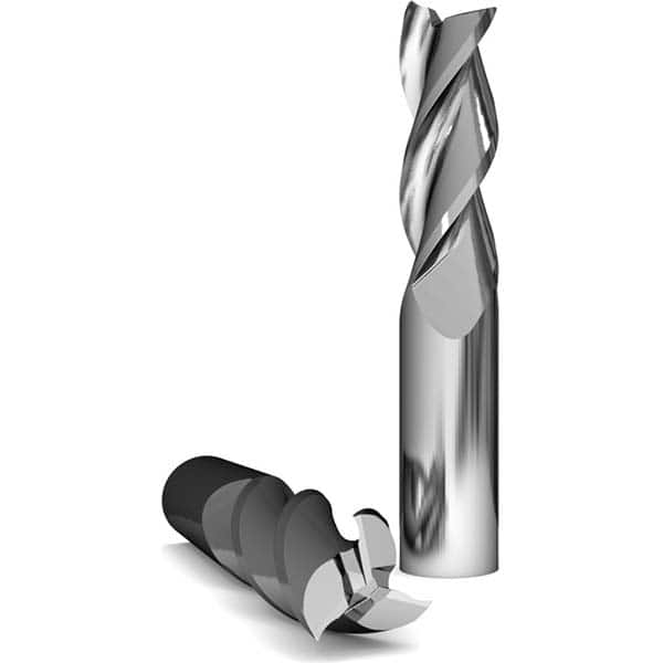 GWS - Square End Mills Mill Diameter (Inch): 0.25 Mill Diameter (Decimal Inch): 0.2500 - Benchmark Tooling