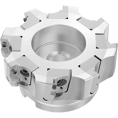 Seco - Indexable Square-Shoulder Face Mills Cutting Diameter (mm): 125.00 Cutting Diameter (Inch): 4.921 - Benchmark Tooling