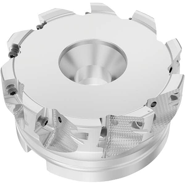 Seco - Indexable Square-Shoulder Face Mills Cutting Diameter (Inch): 4 Cutting Diameter (Decimal Inch): 4.0000 - Benchmark Tooling