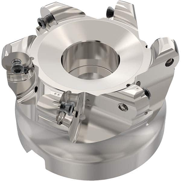 Seco - Indexable Copy Face Mills Cutting Diameter (Inch): 4 Cutting Diameter (Decimal Inch): 4.0000 - Benchmark Tooling