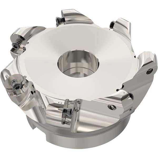 Seco - Indexable Copy Face Mills Cutting Diameter (Inch): 5 Cutting Diameter (Decimal Inch): 5.0000 - Benchmark Tooling