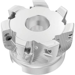 Seco - Indexable Square-Shoulder Face Mills Cutting Diameter (mm): 63.00 Cutting Diameter (Inch): 2.48 - Benchmark Tooling