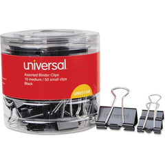 UNIVERSAL - Binder Clips Binder Type: Binder Clip Capacity (Inch): 0.63 - Benchmark Tooling