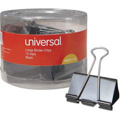 UNIVERSAL - Binder Clips Width (Inch): 2 Binder Type: Binder Clip - Benchmark Tooling