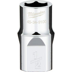 Milwaukee Tool - Hand Sockets Drive Size (Inch): 1/2 Size (Inch): 1/2 - Benchmark Tooling