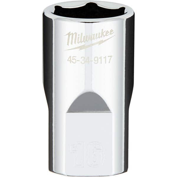 Milwaukee Tool - Hand Sockets Drive Size (Inch): 1/2 Size (mm): 16.0000 - Benchmark Tooling