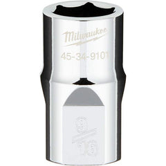 Milwaukee Tool - Hand Sockets Drive Size (Inch): 1/2 Size (Inch): 9/16 - Benchmark Tooling