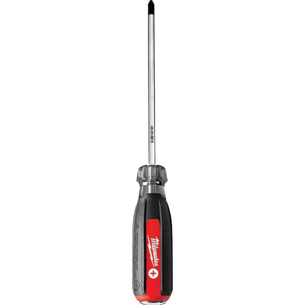 Milwaukee Tool - Phillips Screwdrivers Tool Type: Phillips Screwdriver Handle Style/Material: Rubberized Cushion Grip - Benchmark Tooling