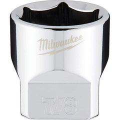 Milwaukee Tool - Hand Sockets Drive Size (Inch): 3/8 Size (Inch): 7/8 - Benchmark Tooling