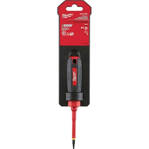 Milwaukee Tool - Precision & Specialty Screwdrivers Type: Screwdriver Overall Length Range: 7" - 9.9" - Benchmark Tooling