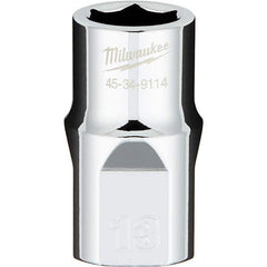 Milwaukee Tool - Hand Sockets Drive Size (Inch): 1/2 Size (mm): 13.0000 - Benchmark Tooling