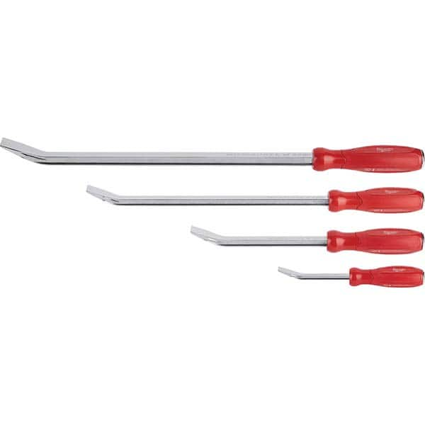 Milwaukee Tool - Pry Bar Sets Type: Pry Bar Set Number of Pieces: 4.000 - Benchmark Tooling