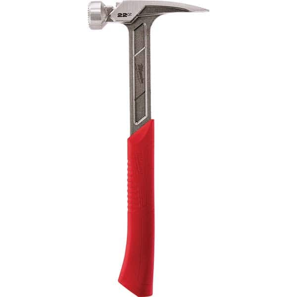 Milwaukee Tool - Nail & Framing Hammers Claw Style: Straight Head Weight Range: 21 oz. - 25 oz. - Benchmark Tooling