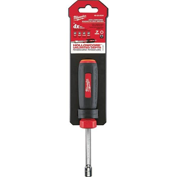 Milwaukee Tool - Nutdrivers Tool Type: Magnetic Tip Nutdriver System of Measurement: Metric - Benchmark Tooling