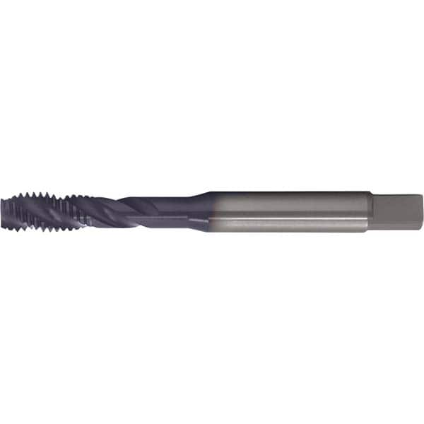 Spiral Flute Tap: 5/16-24, UNF, 3 Flute, Modified Bottoming, 2B Class of Fit, TiAlN Finish 1.378″ Thread Length, 3.5433″ OAL, Right Hand Flute, Right Hand Thread, Series PRO-892SF