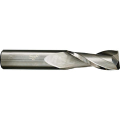 Ball End Mill: 0.4375″ Dia, 1.25″ LOC, 2 Flute, Solid Carbide 3″ OAL, 7/16″ Shank Dia, 30 ° Helix, Uncoated, Single End