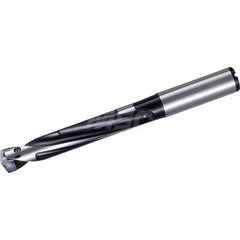 Replaceable Tip Drill: 14.5 to 14.99 mm Drill Dia, 75 mm Max Depth, 16 mm Straight-Cylindrical Shank Seat Size 14.5, 144 mm OAL, Through Coolant