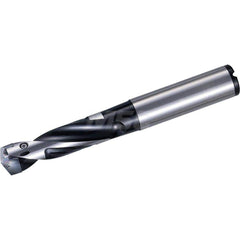 Replaceable Tip Drill: 22 to 22.99 mm Drill Dia, 69 mm Max Depth, 25 mm Straight-Cylindrical Shank Seat Size 22, 158 mm OAL, Through Coolant