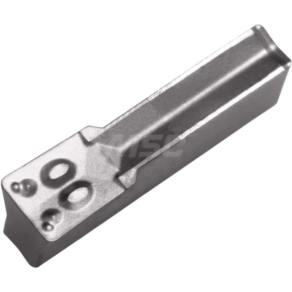 Grooving Insert: FMM4004 KW10, Solid Carbide Co & WC Finish, Neutral, 4 mm Cutting Width, 25 mm Max Depth, Series KFMS