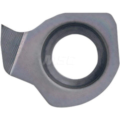 Grooving Insert: GC10 PR1535, Solid Carbide Megacoat Nano Finish, Left Hand, 1 mm Cutting Width, 2.2 mm Max Depth, Series SIGC