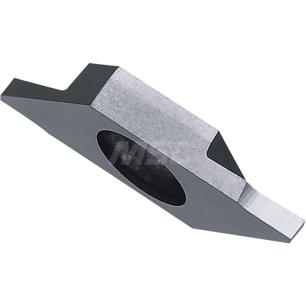 Cut-Off Inserts; Insert Style: TKF; Insert Size Code: 12; Insert Material: Solid Carbide; Manufacturer Grade: KW10; Cutting Width (mm): 0.50; Insert Holding Method: Screw; Lead Angle Direction: Neutral; Insert Hand: Left Hand; Lead Angle: 0; Relief Angle: