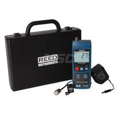 Vibration Meters; Meter Type: Vibration Meter; Vibration Measurement Range: 10Hz-1kHz; Display Type: Dual 4-Digit LCD; Power Supply: (6) AA Batteries; Minimum Velocity (Millimeters per Second): 0.5; Minimum Velocity (Inches per Second): 0.02; Maximum Velo