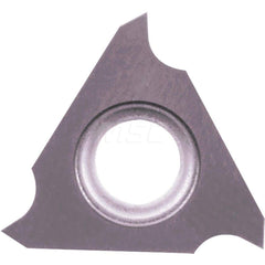 Grooving Insert: GBF32 PR1215, Solid Carbide Megacoat, Right Hand, 1.7 mm Cutting Width, 3 mm Max Depth, Series GBF