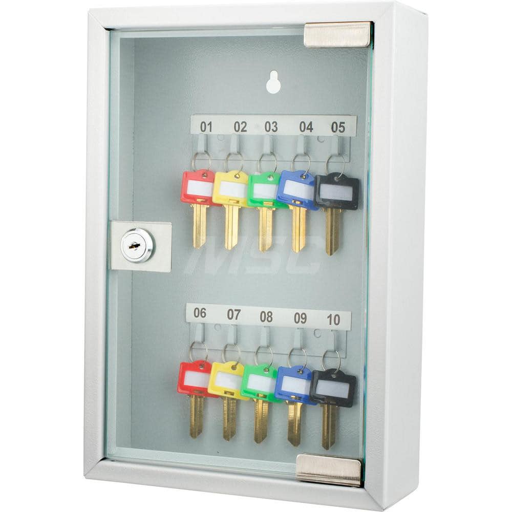 10 Position Key Cabinet with Glass Door