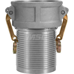 C-AL Type Quick Coupling: 2″ Hose ID, 2″ Part C, Aluminum