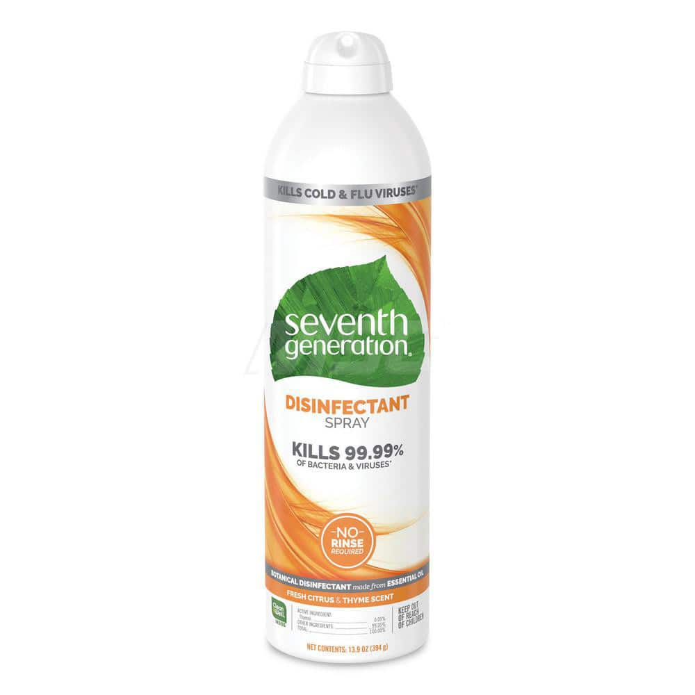 All-Purpose Cleaner: 13.9 gal Trigger Spray Bottle, Disinfectant Aerosol, Fresh Citrus & Thyme Scent