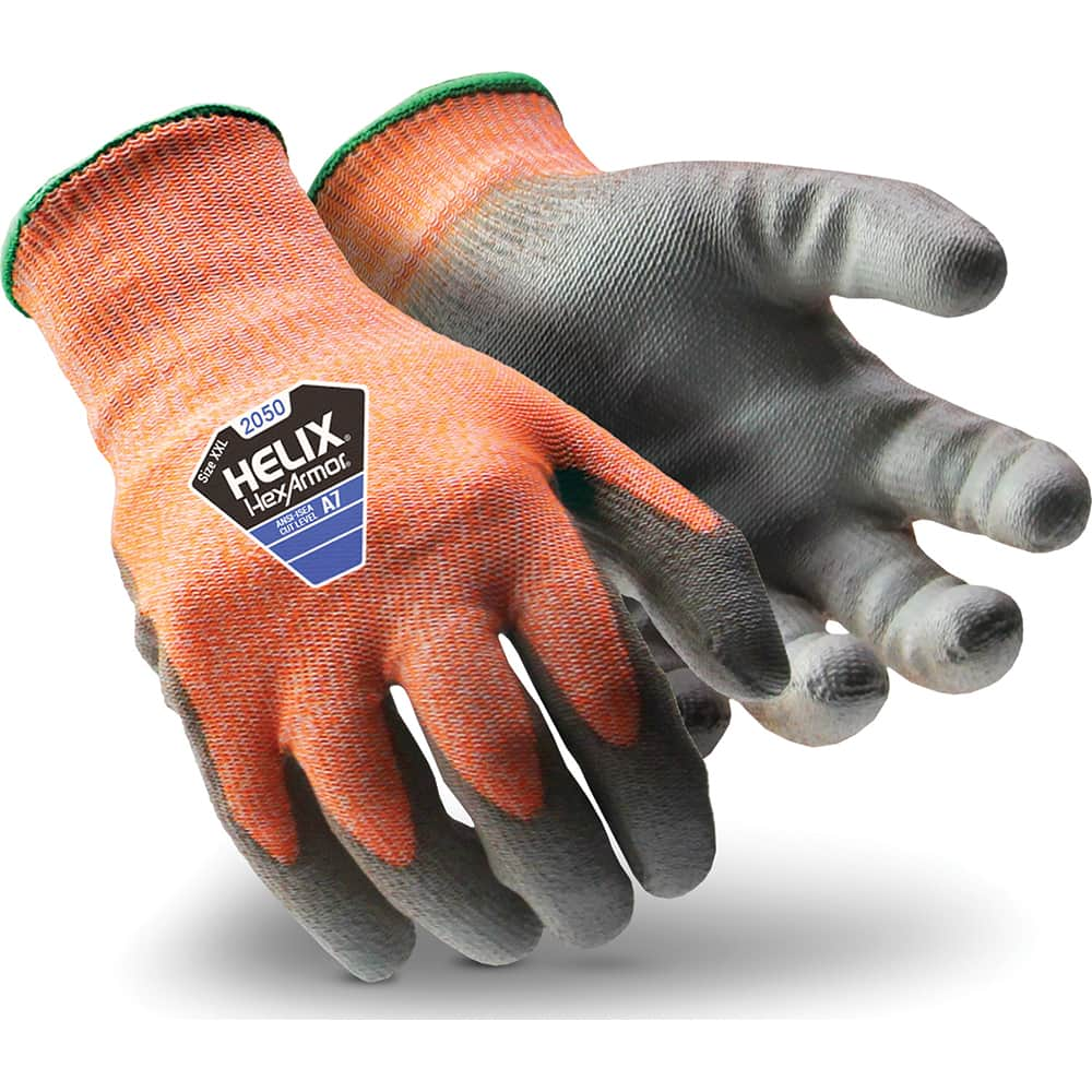 HexArmor - Size L (9), ANSI Cut Lvl A7, Cut & Puncture Resistant Gloves - Exact Industrial Supply