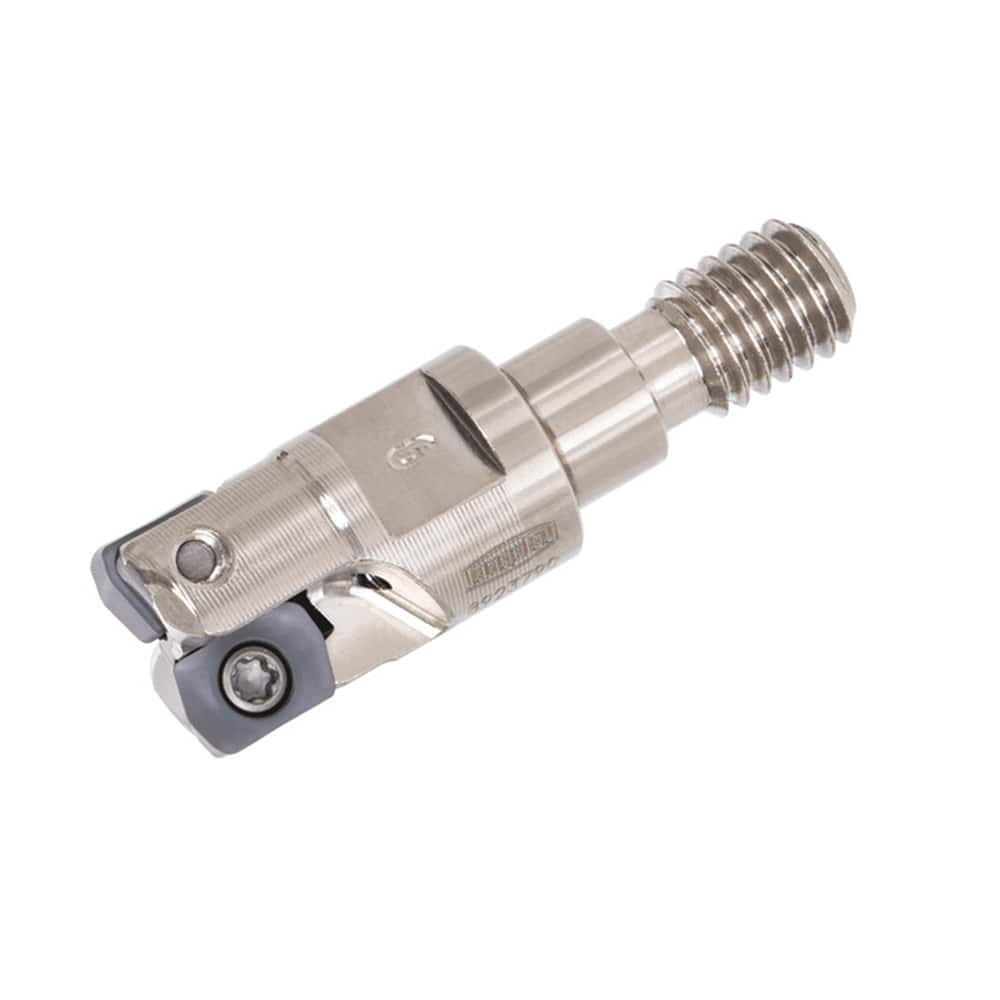 Tungaloy - Indexable High-Feed End Mills Cutting Diameter (mm): 12 Cutting Diameter (Inch): 0.3270 - Benchmark Tooling