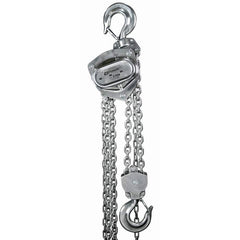 OZ Lifting Products - Manual Hoists-Chain, Rope & Strap Type: Hand Chain Hoist Lifting Material: Chain - Benchmark Tooling