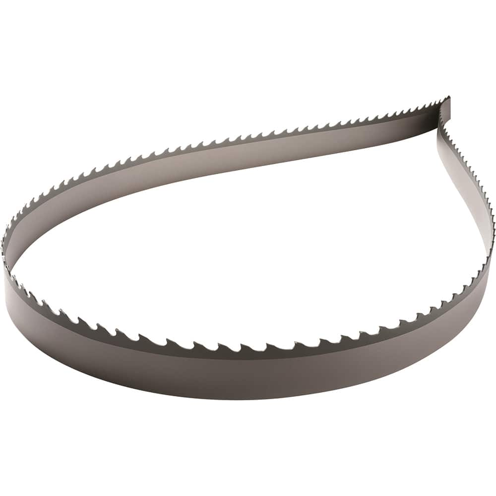 Welded Bandsaw Blade: 19' 10″ Long, 2″ Wide, 0.063″ Thick, 2 to 3 TPI Carbide Tipped, Ground Edge, Variable Pitch