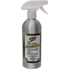 16 oz Spray Bottle with Trigger Brown, Aluminum