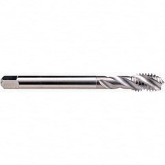 Spiral Flute Tap: M18 x 1.50, MF, Modified Bottoming, 4H Class of Fit, Cobalt, Bright/Uncoated Right Hand Flute, Right Hand Thread, D4, Series C0501010