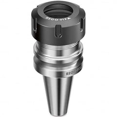 Collet Chuck: 1 to 13 mm Capacity, ER Collet, Taper Shank 70 mm Projection, 0.003 mm TIR, Balanced to 25,000 RPM, Through Coolant