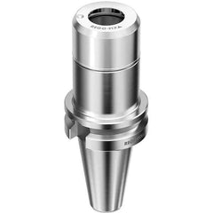 Collet Chuck: 1 to 16 mm Capacity, ER Collet, Taper Shank 100 mm Projection, 0.003 mm TIR, Balanced to 25,000 RPM, Through Coolant