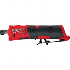 Milwaukee Tool - 1/4" Collet, 20,000 RPM, Straight, Electric Die Grinder - Benchmark Tooling