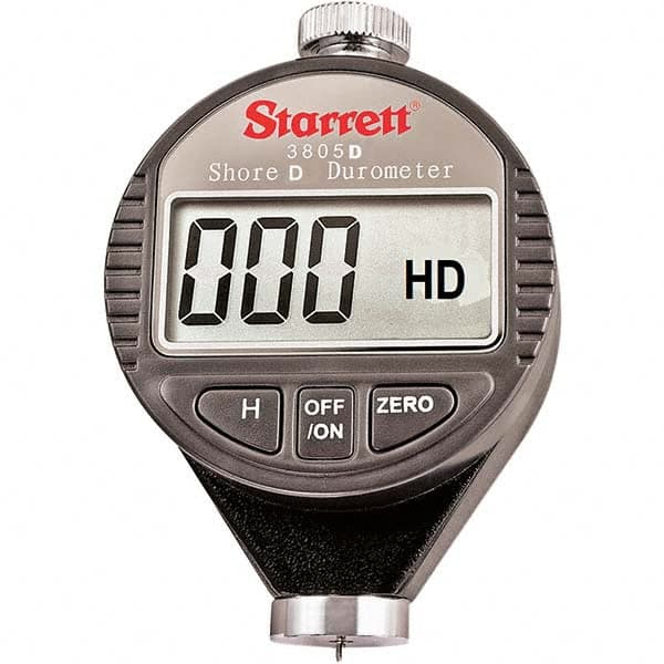 Starrett - Portable Electronic Hardness Testers Scale Type: Shore D Minimum Hardness: 0 - Benchmark Tooling