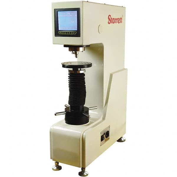 Starrett - Bench Top Hardness Testers Scale Type: Brinell Minimum Hardness: 650 HBW - Benchmark Tooling