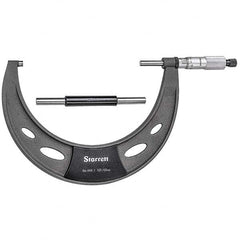 Starrett - Mechanical Outside Micrometers Minimum Measurement (mm): 125.00 Maximum Measurement (mm): 150.00 - Benchmark Tooling