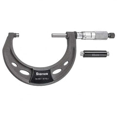 Starrett - Mechanical Outside Micrometers Minimum Measurement (mm): 50.00 Maximum Measurement (mm): 75.00 - Benchmark Tooling