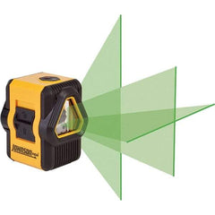 Johnson Level & Tool - Laser Levels Level Type: Self Leveling Cross Line Laser Maximum Measuring Range (Miles): 0.009 - Benchmark Tooling